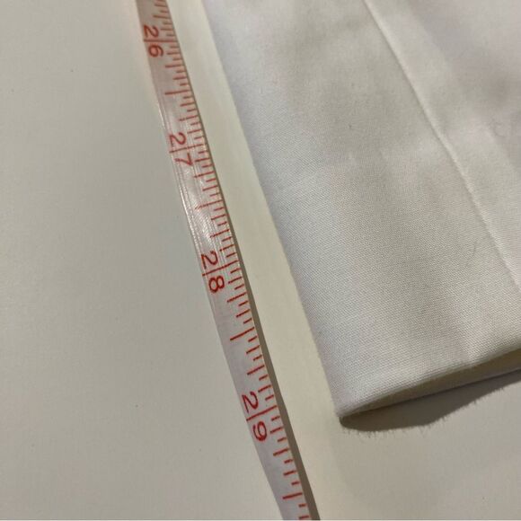 - Vintage Talbots White Straight Wide Leg Stetch Chino Pants Women's Size 14 - Picture 10 of 16